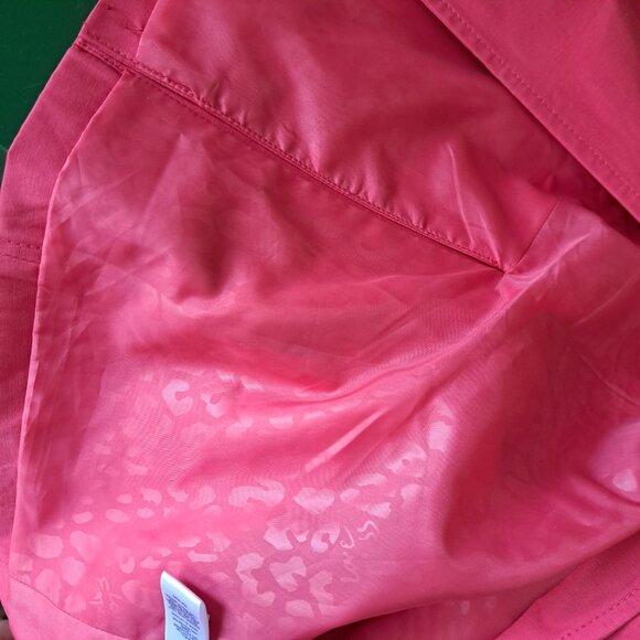 🩵Express Modern Whimsy Hot Pink Trench Coat Size XS - Picture 14 of 14